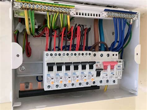 fuse box distribution board|12 way fusebox consumer unit.